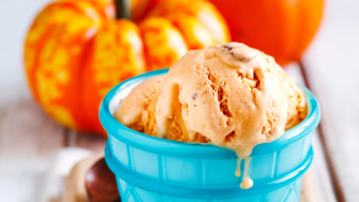 pumpkin ice cream