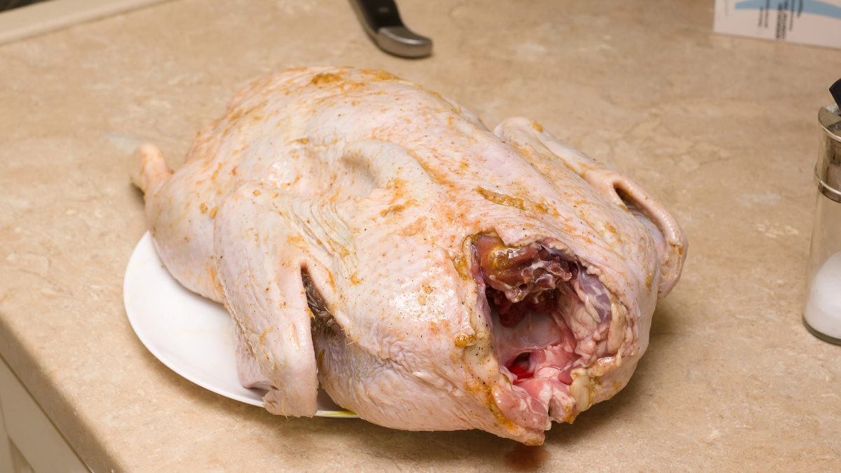 uncooked chicken
