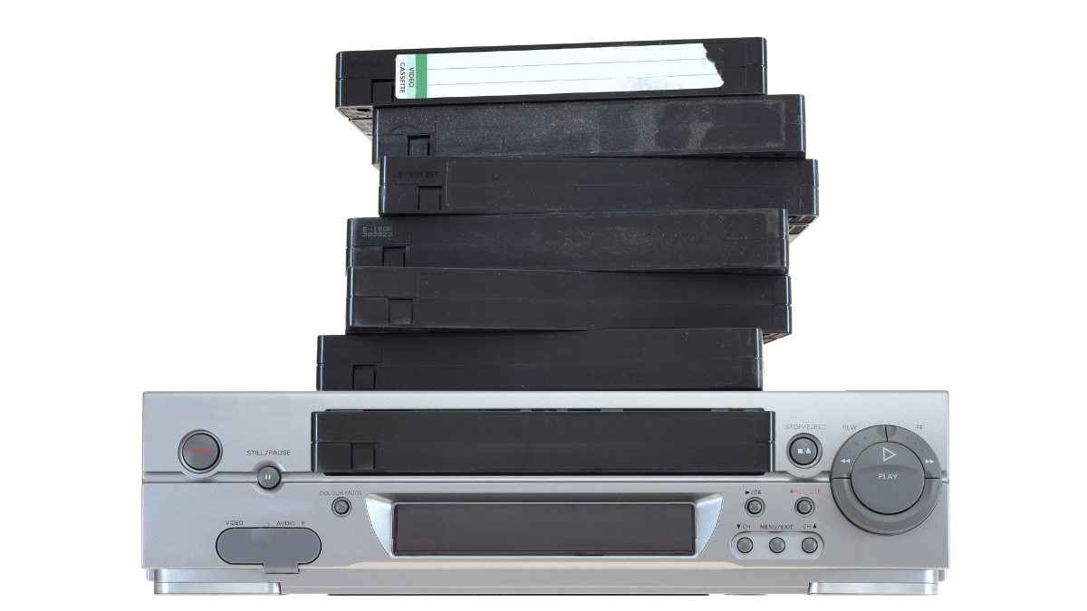 vhs and player