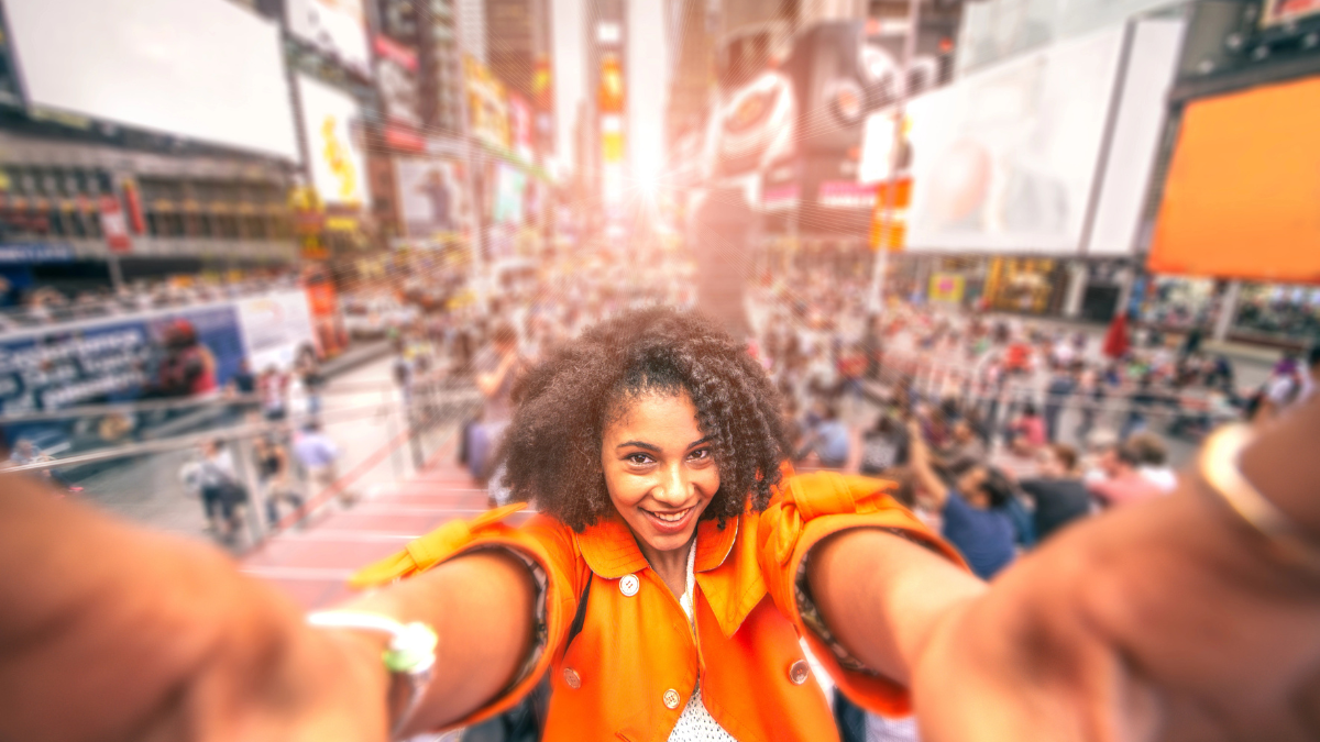 woman in NYC