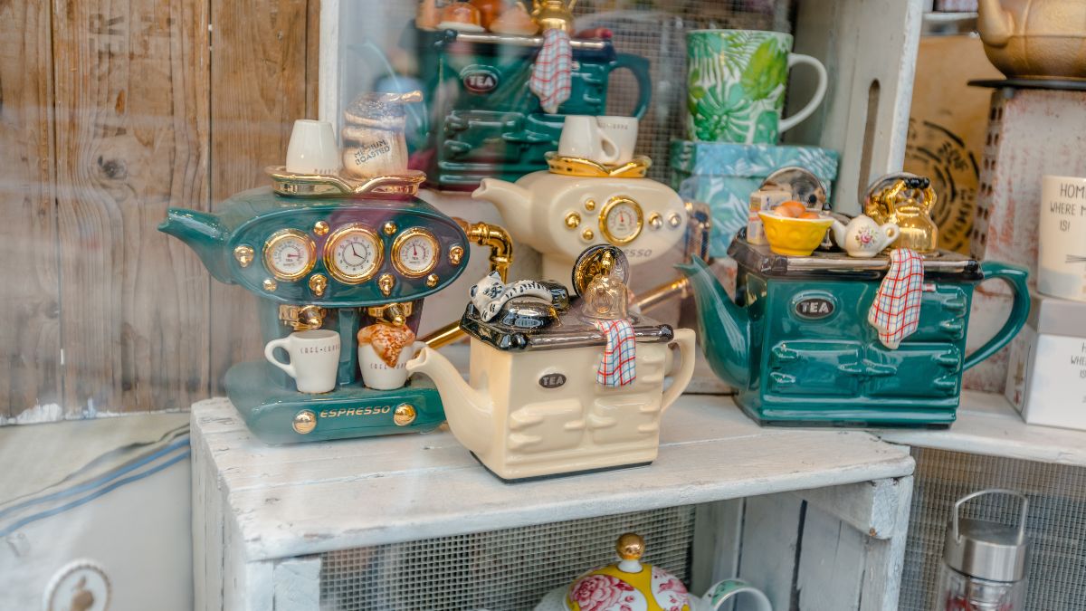Antique coffee machines
