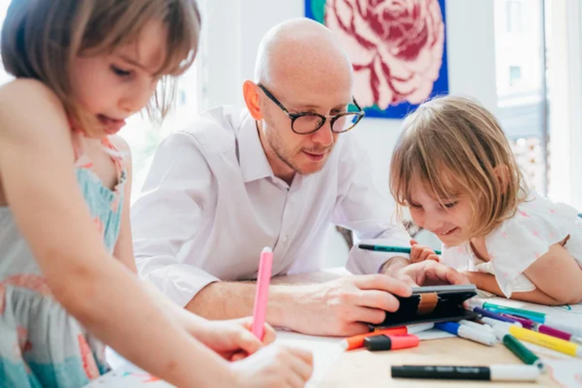 Children Learning Home