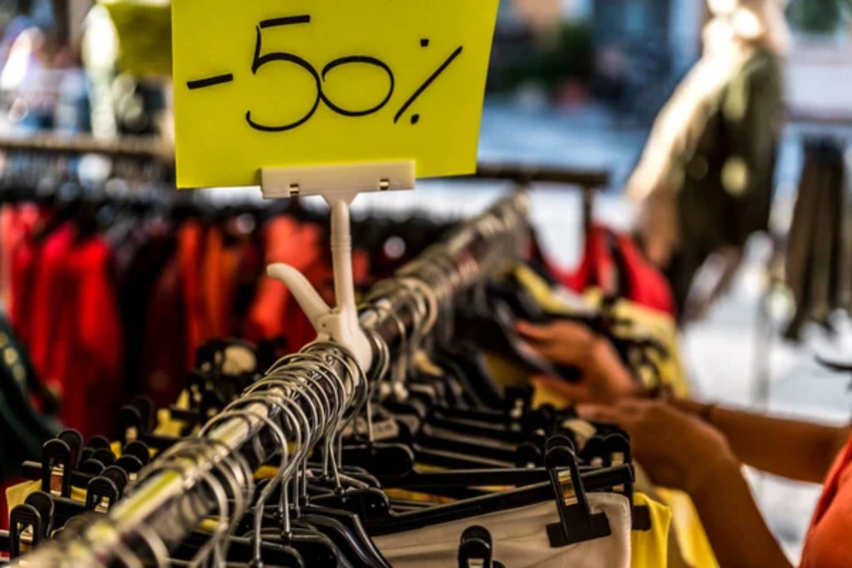Clothing Clearance Rack