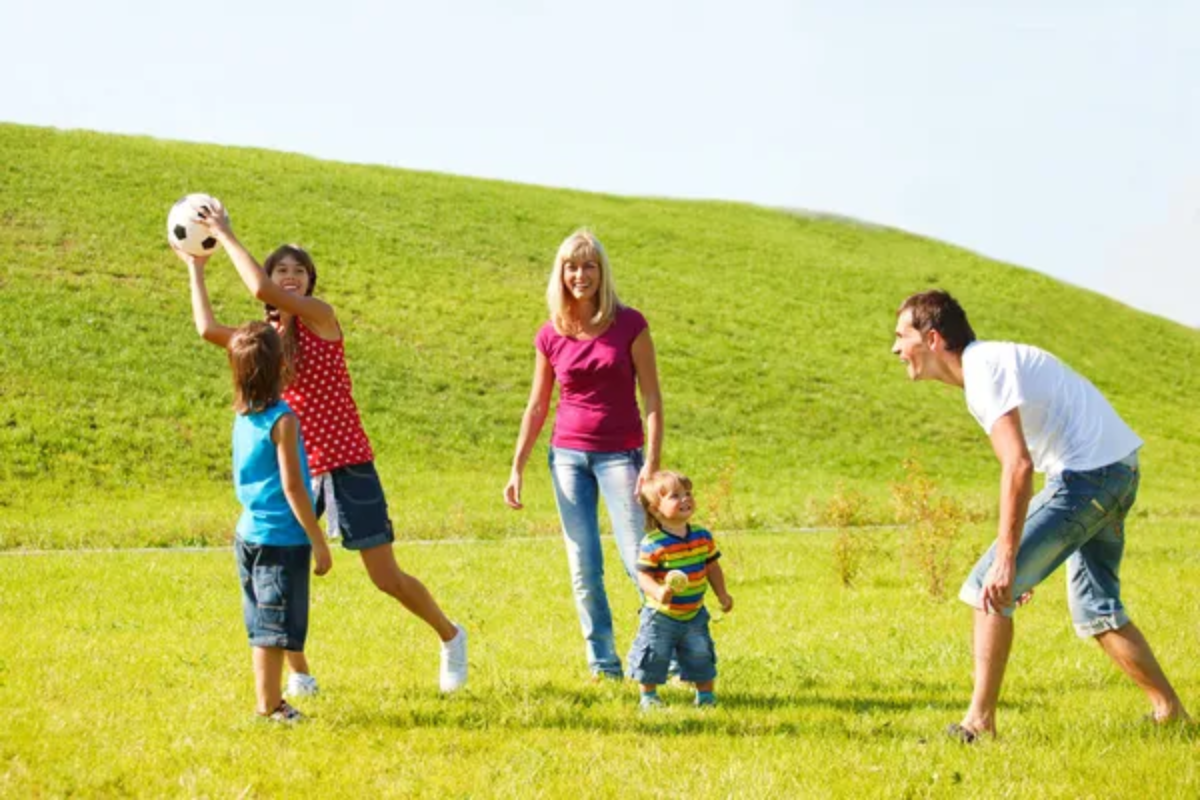 Family Exercise Ball