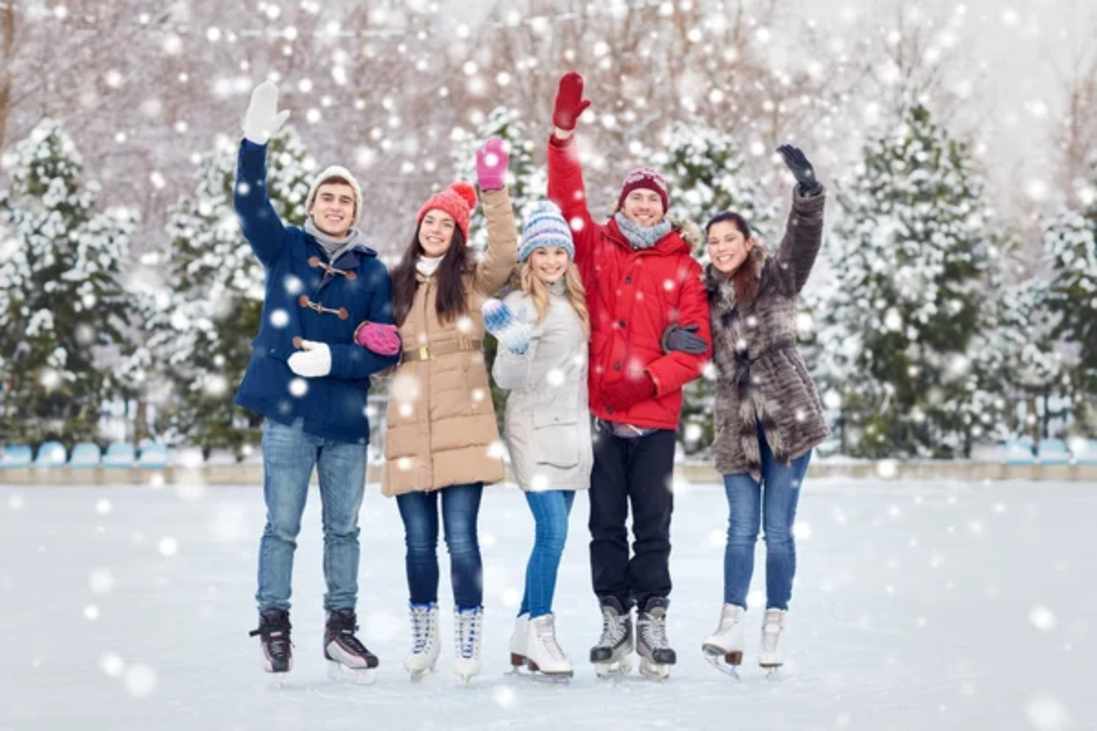Family Ice Skating