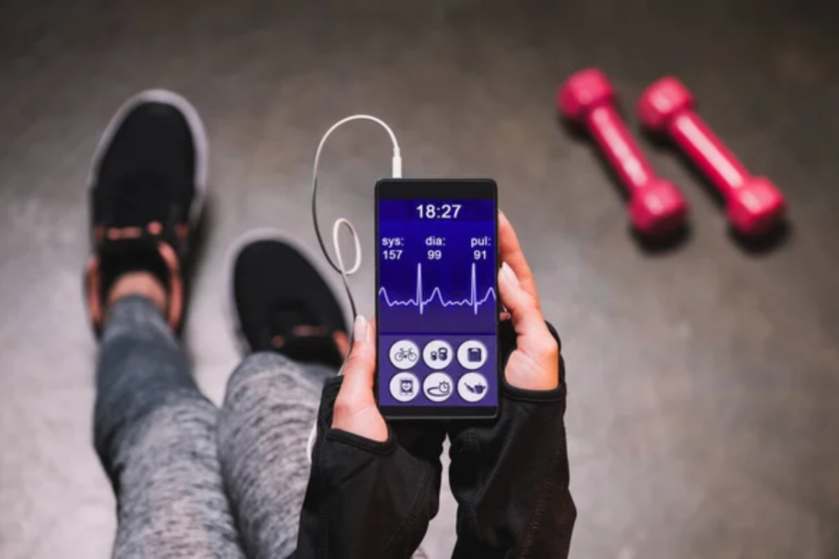 Fitness App Phone Exercise