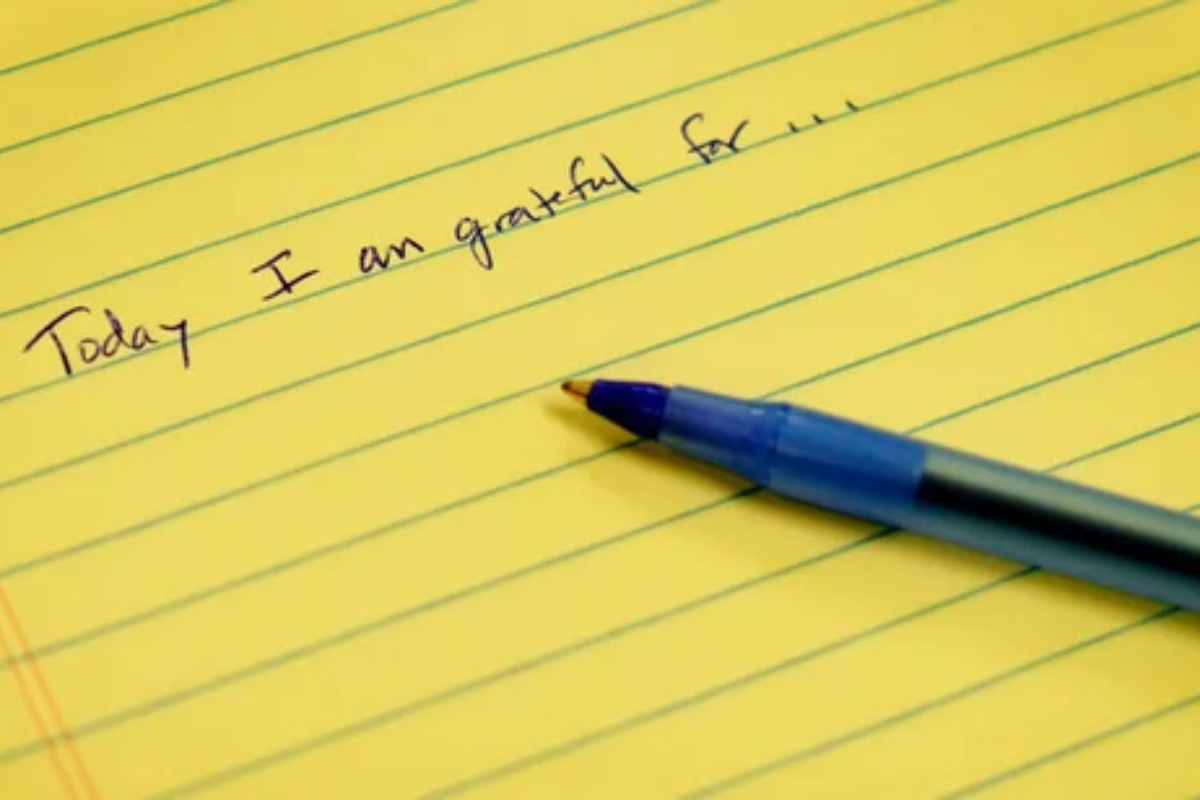Grateful Thankful List Write