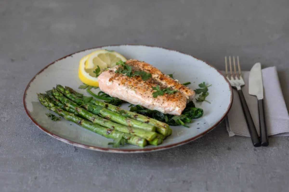 Salmon Asparagus