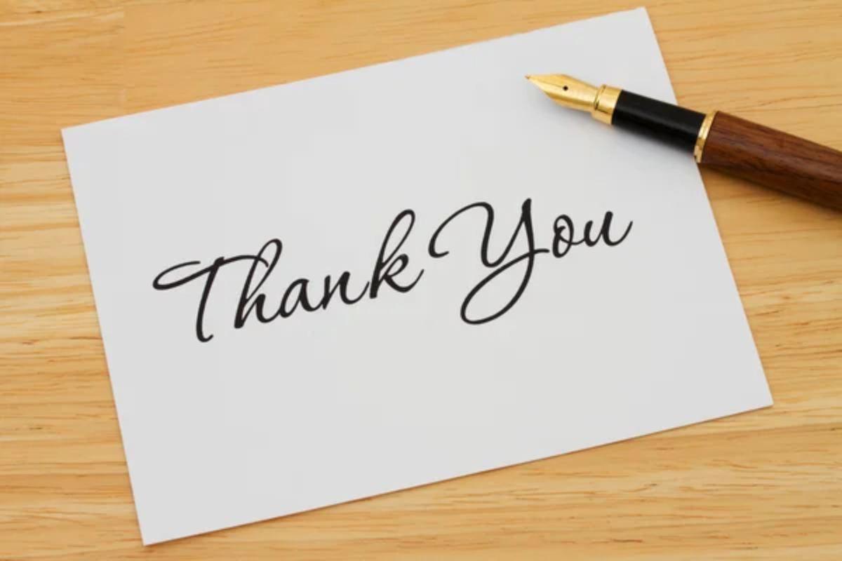 Thank You Note