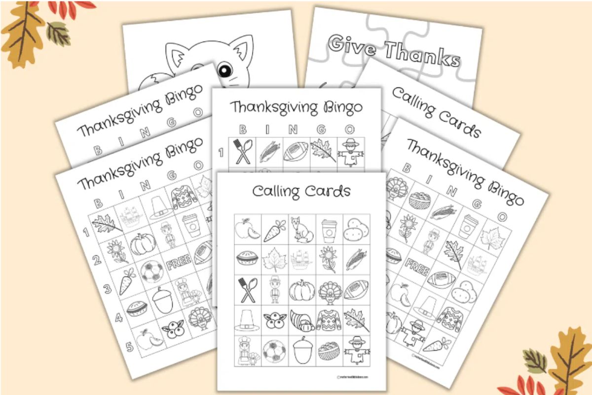 Thanksgiving printable