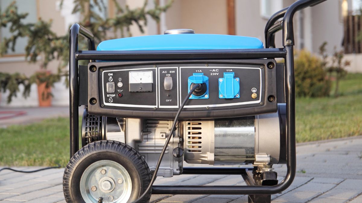 home with generator