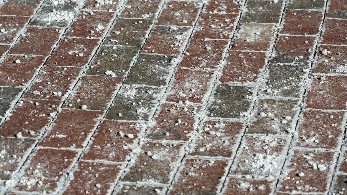 icy walkway