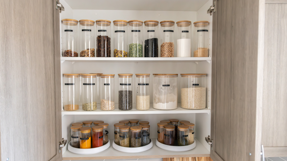 organized pantry