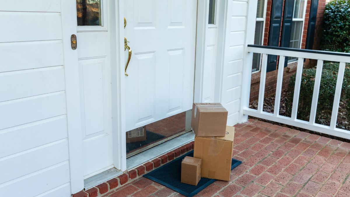 packages at door