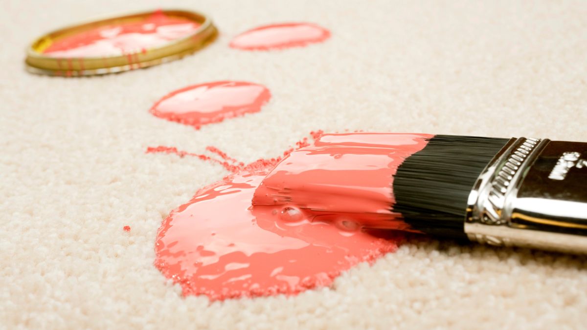 paint on carpet