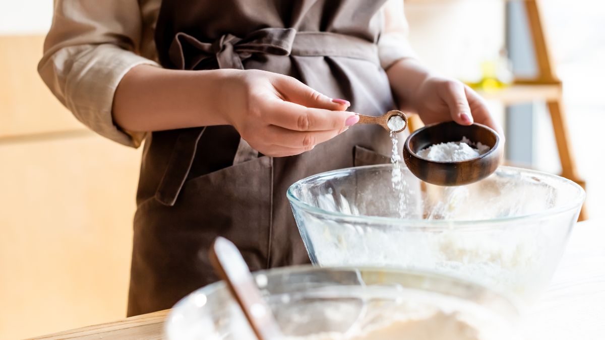 person baking