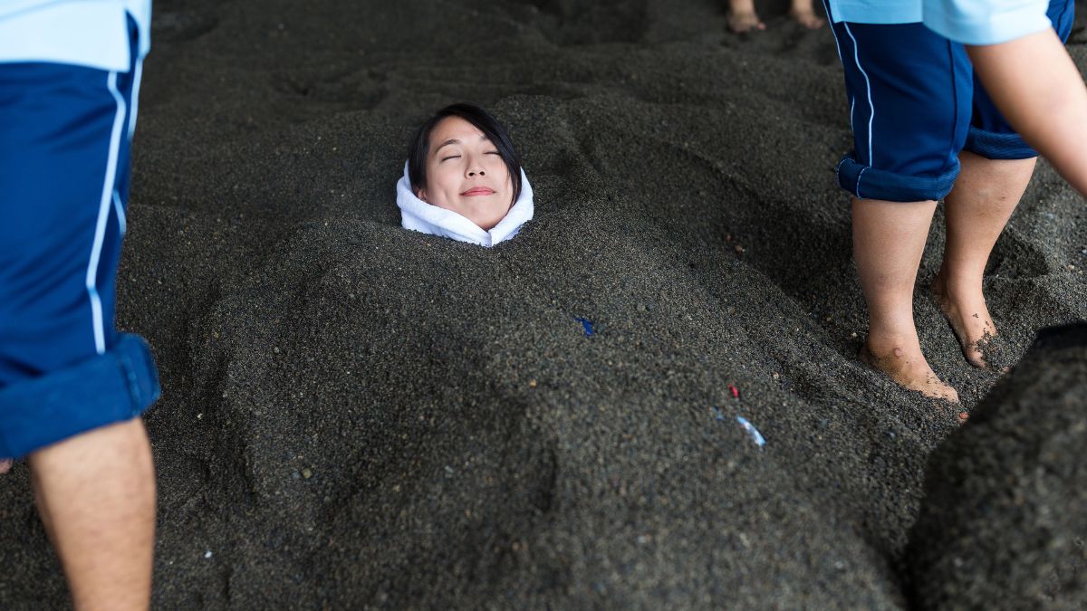 sand bath