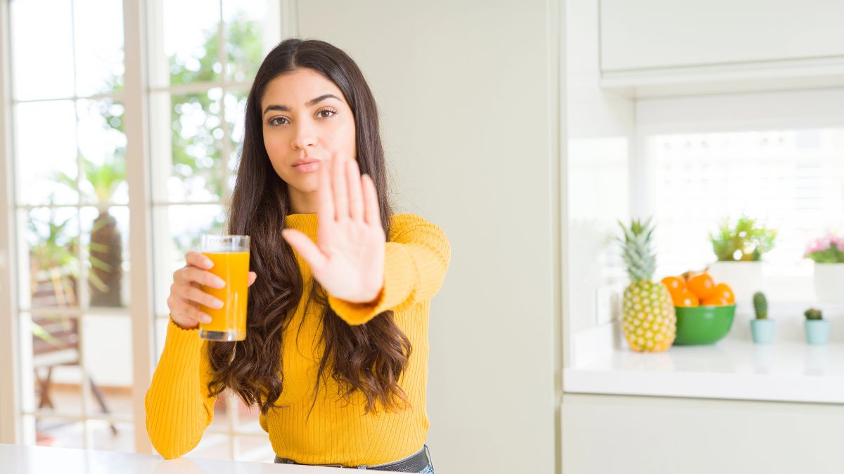 stop with juice