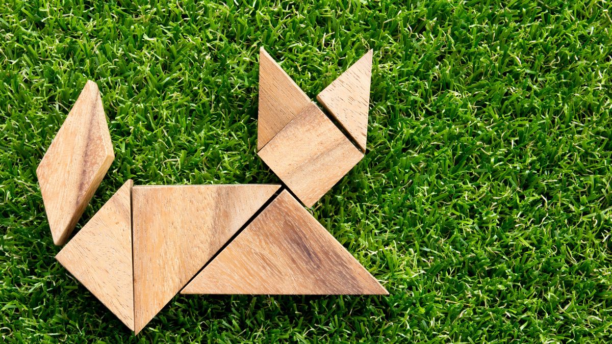 wooden shape puzzle