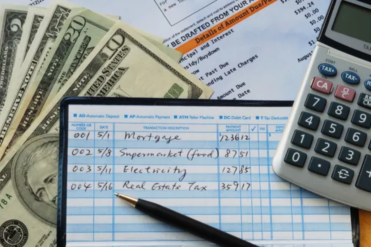 Check Book Money