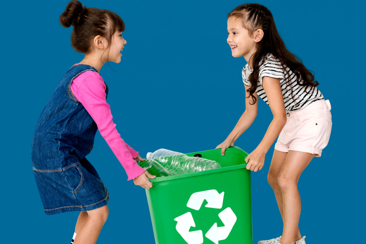 Children Recycle