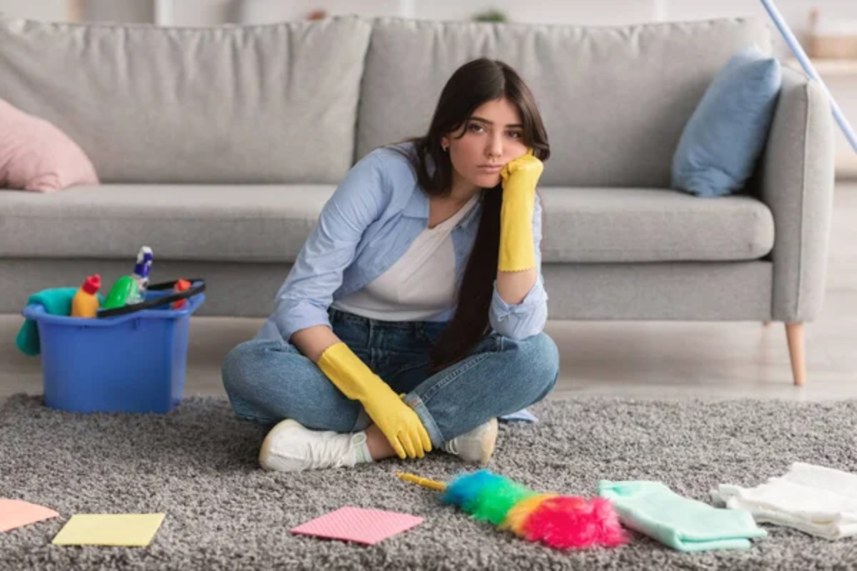 Cleaning Sad