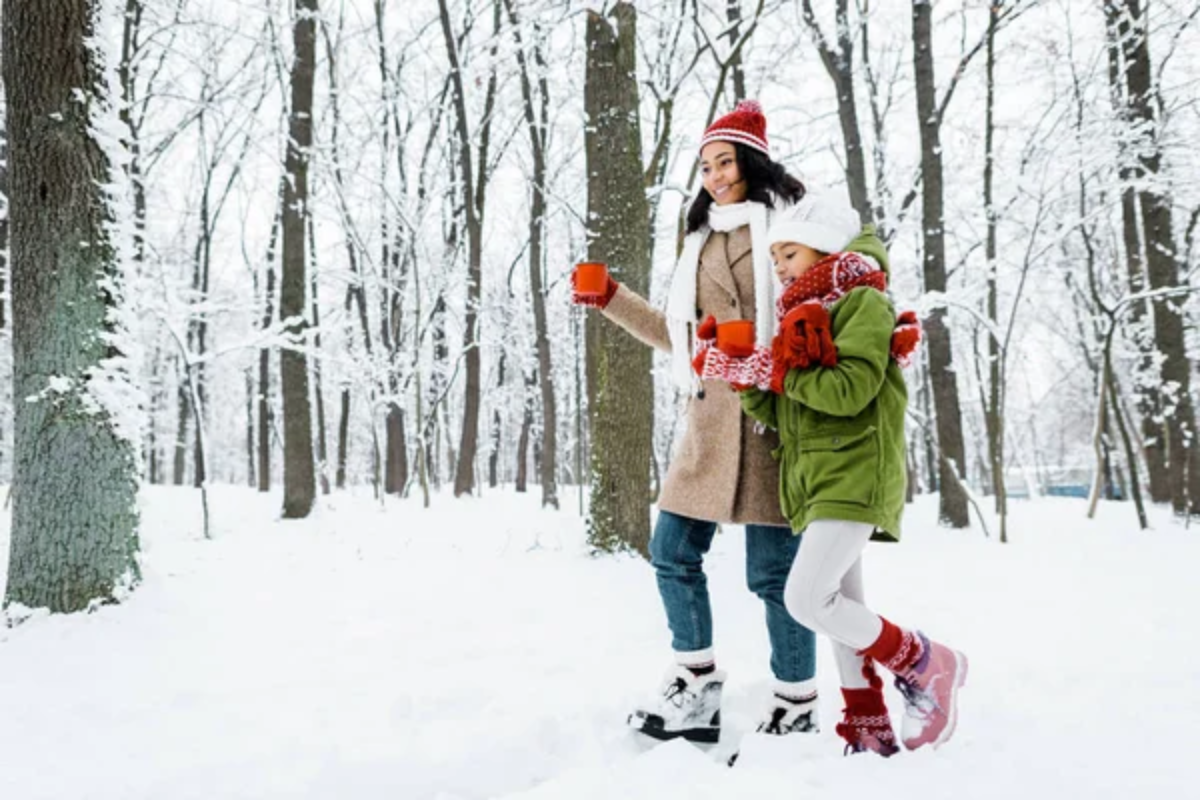 Family Winter Snow