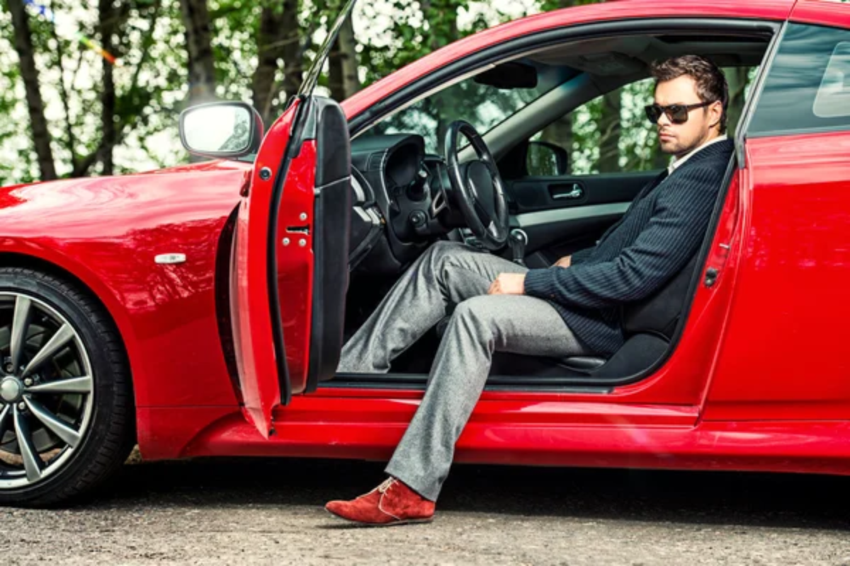 Man Sports Car