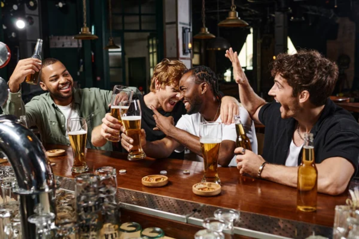 Men Bar Beer