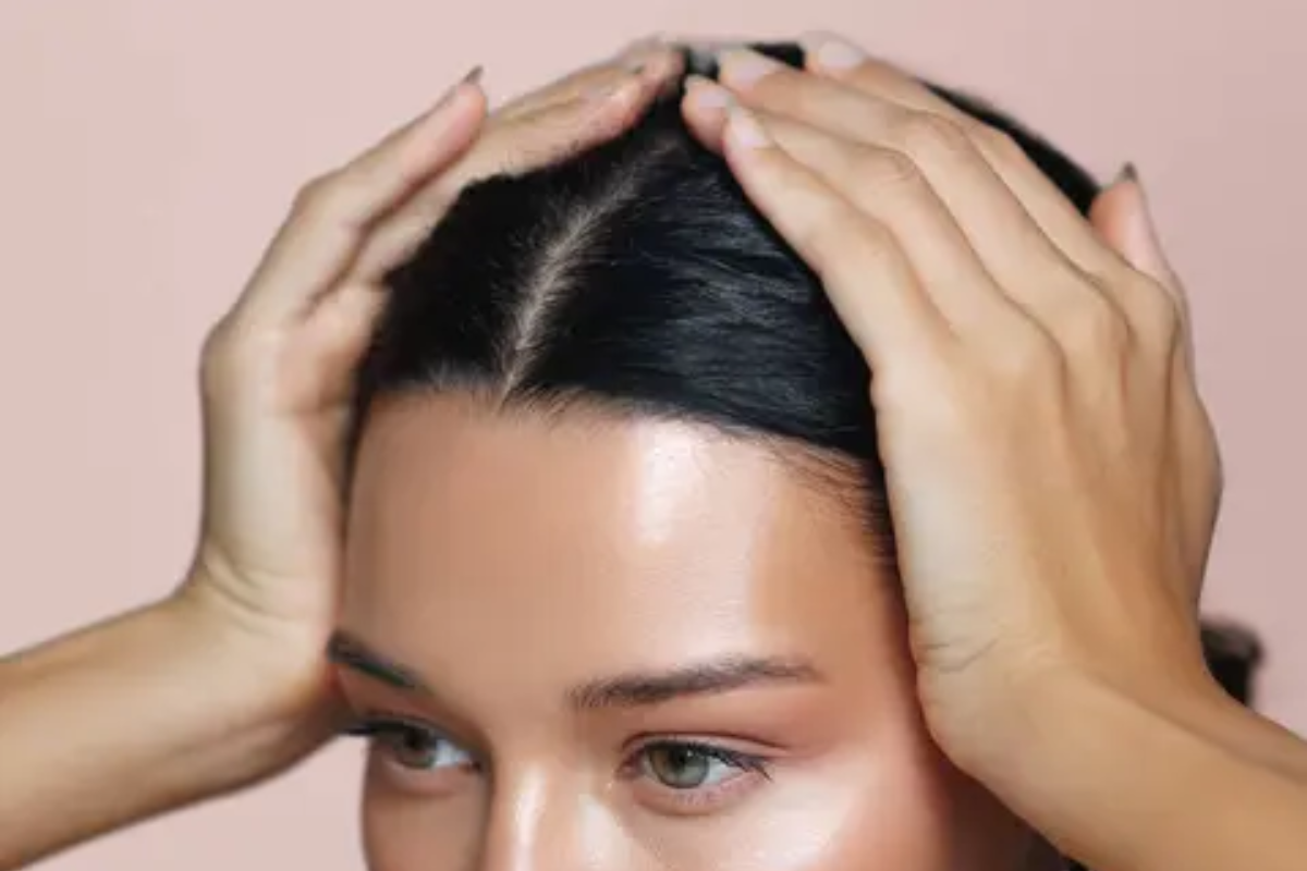 Slicked Back Hair