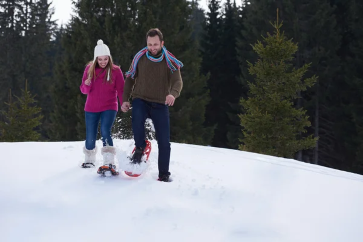 Snow Shoeing