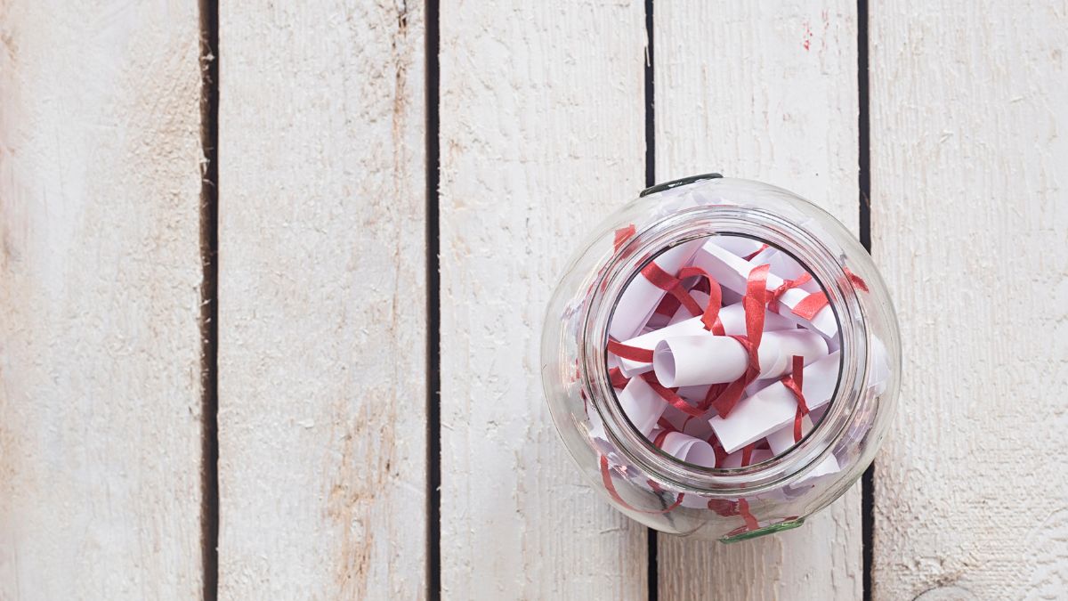 Thankful jar