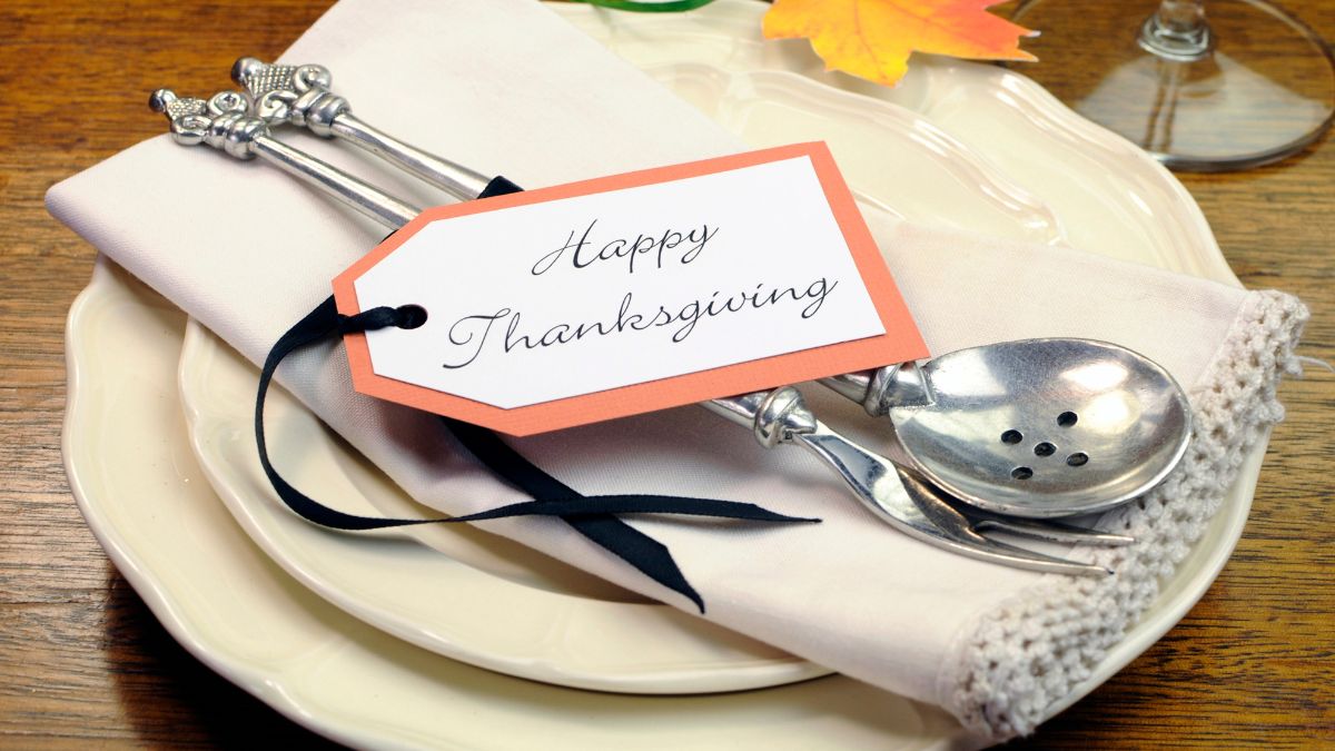thanksgiving Personalized Place Settings