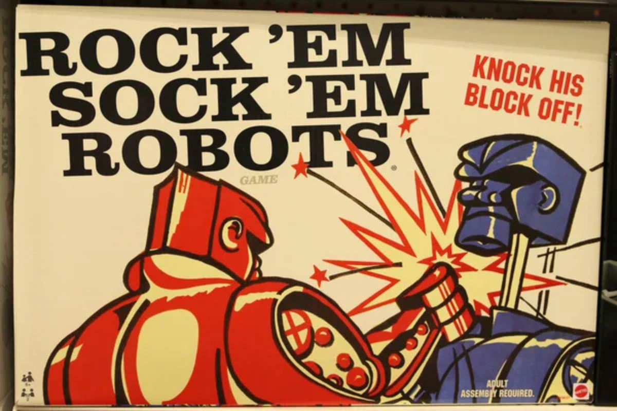 Toy Rock Sock Robot