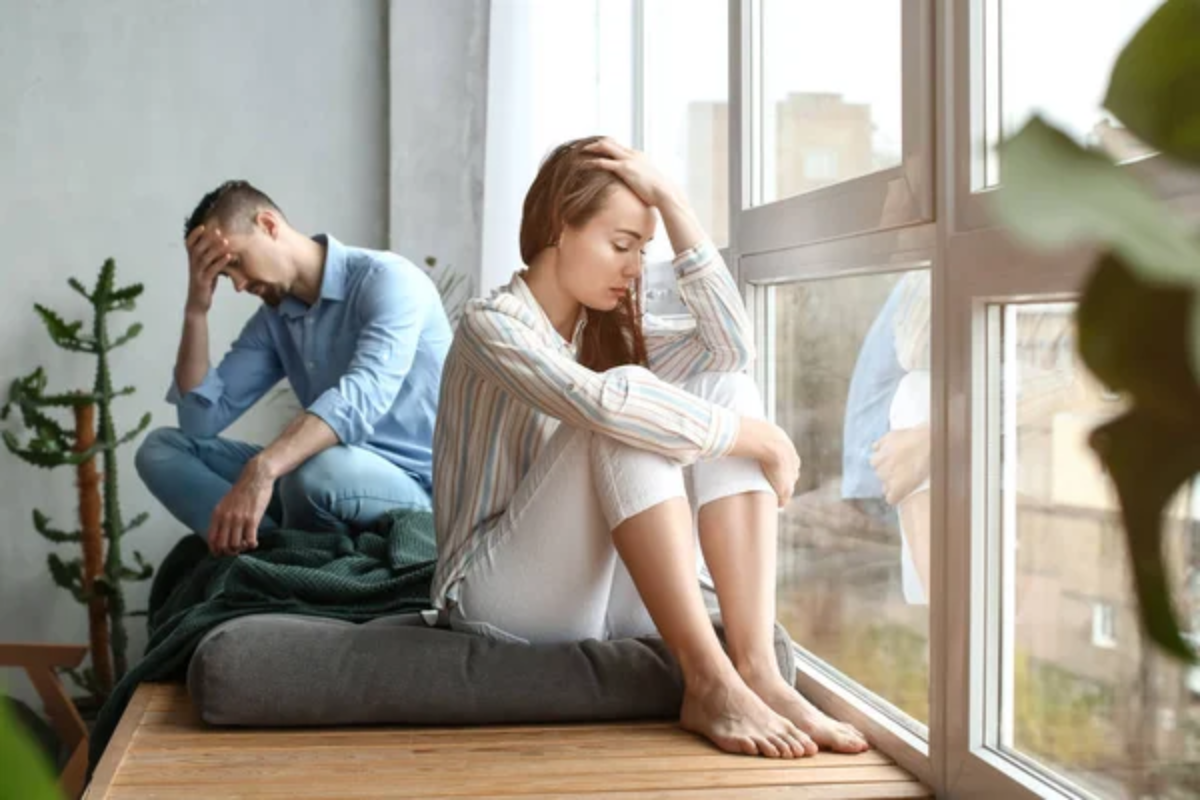 Unhappy Couple