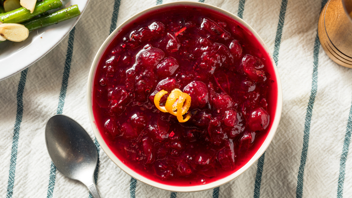 cranberry sauce
