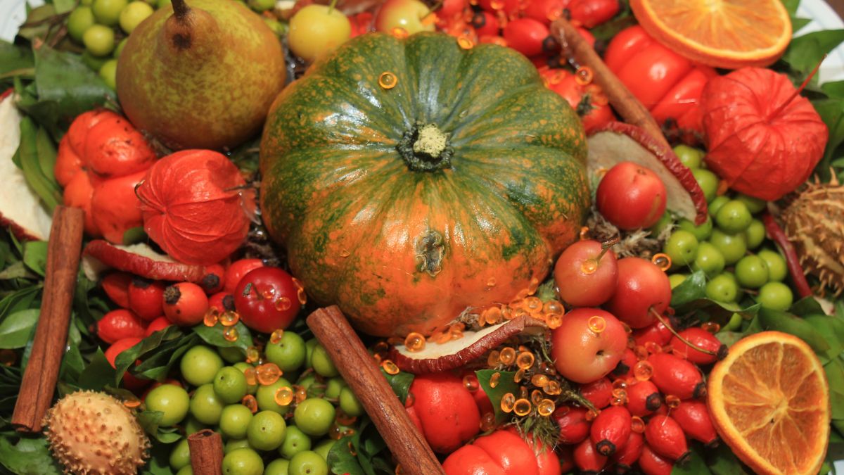 fall centerpiece