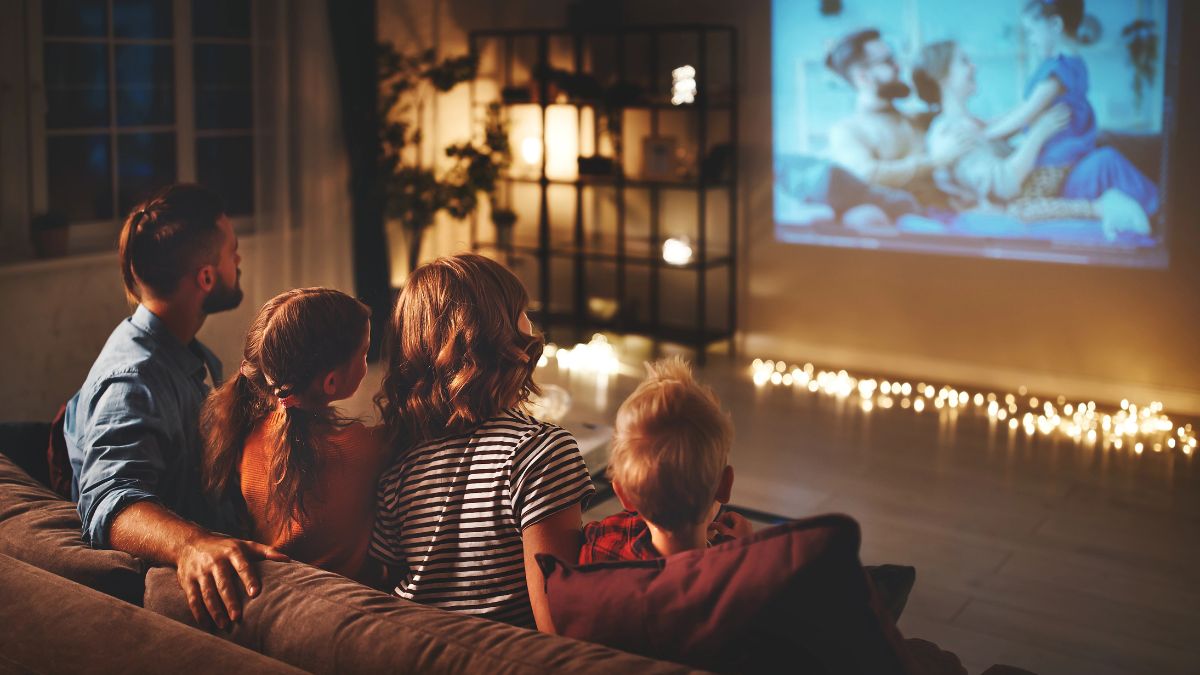 family movie night