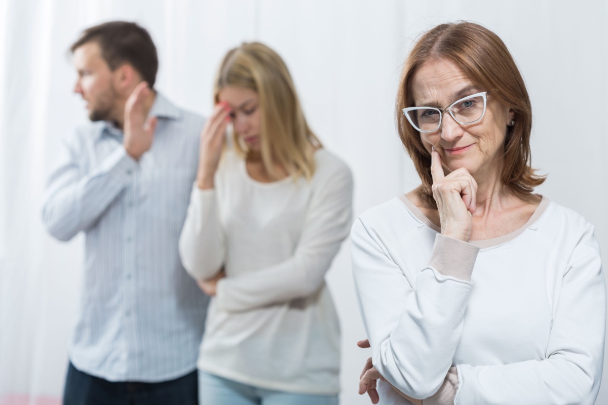 mean envious mother and marital dispute