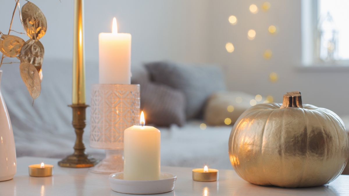 pumpkin candles