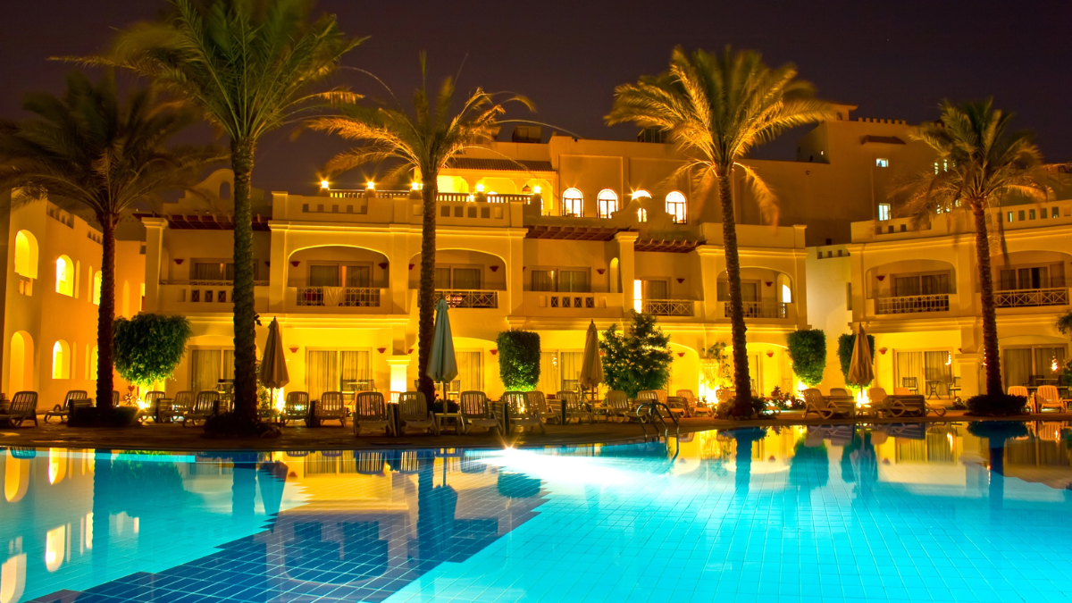 resort with pool