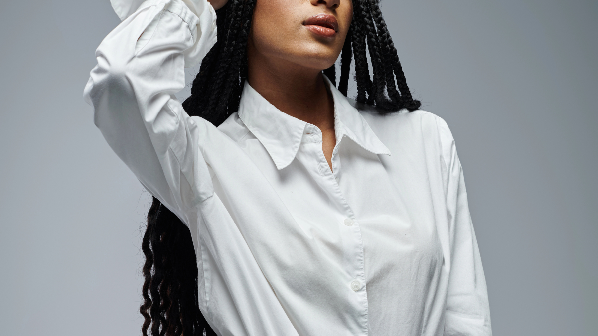 white shirt