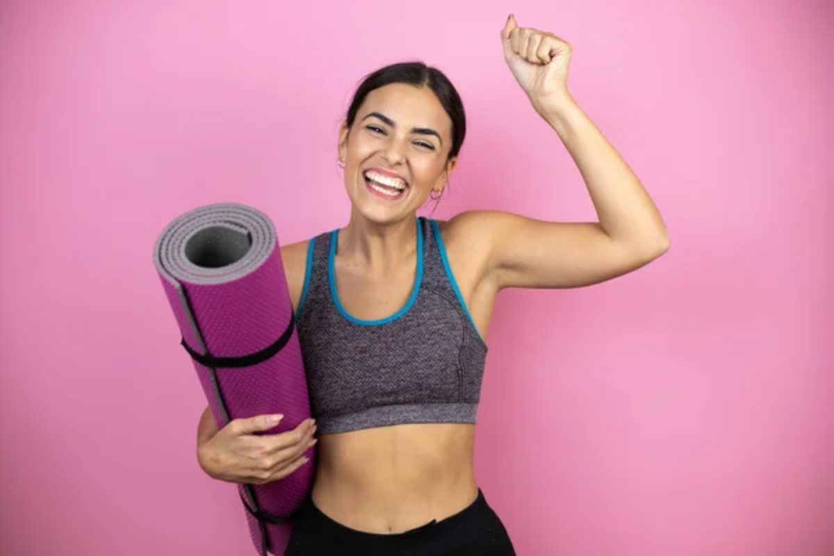 Happy Yoga Exercise