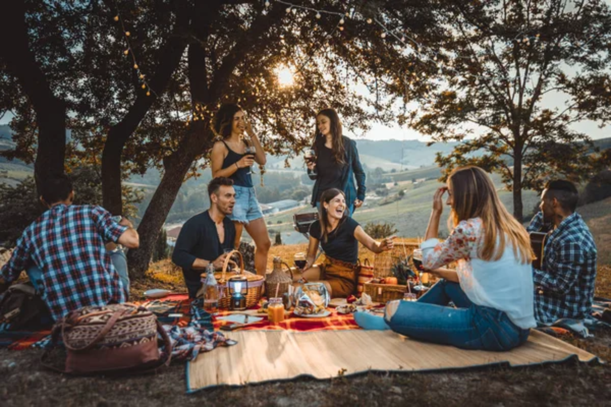 Sun Set Picnic Friends