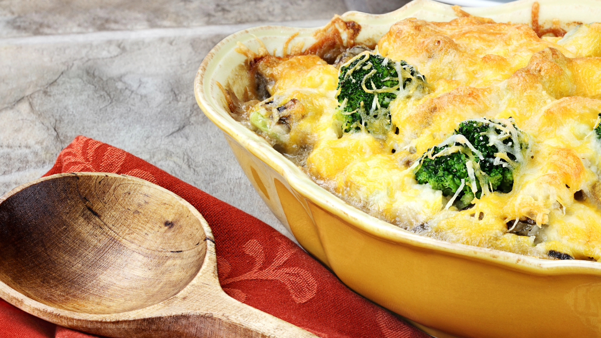 cheesy chicken casserole