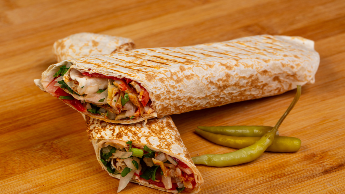 chicken salad wrap