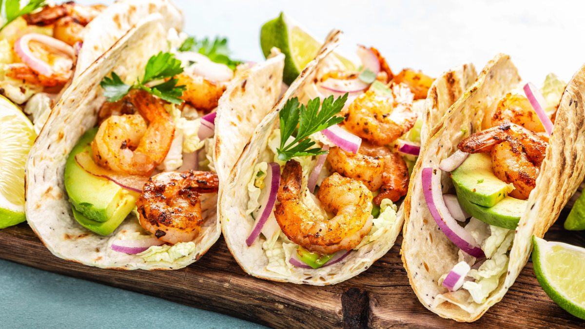 shrimp tacos
