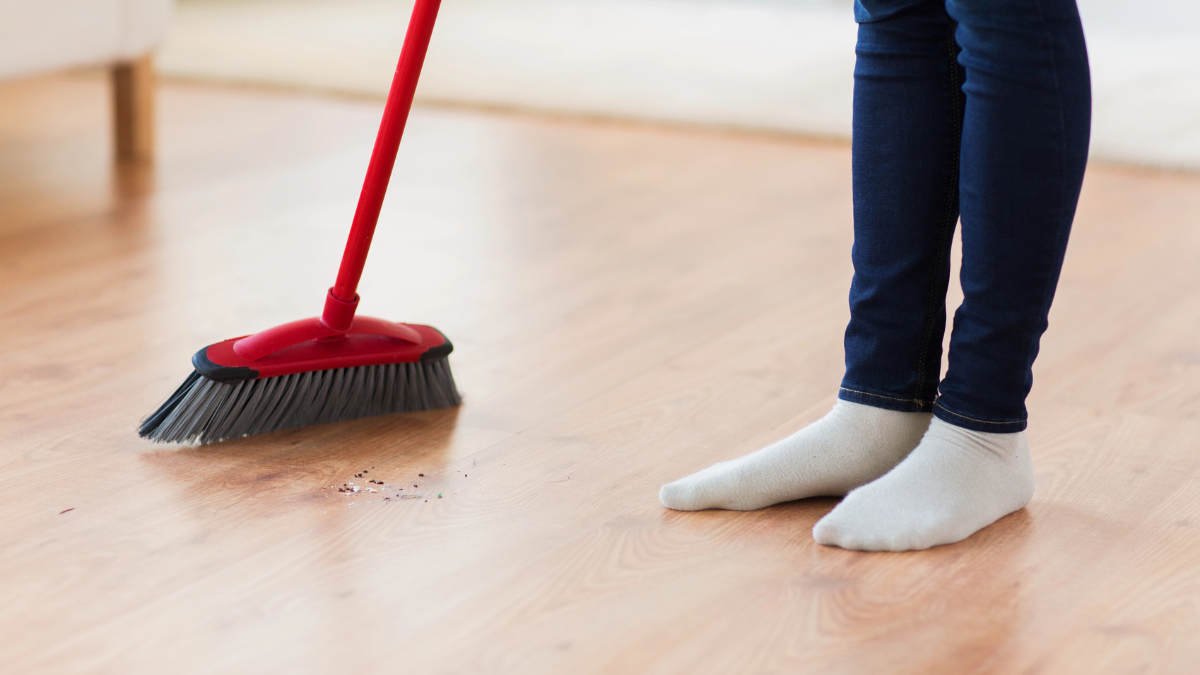 sweeping