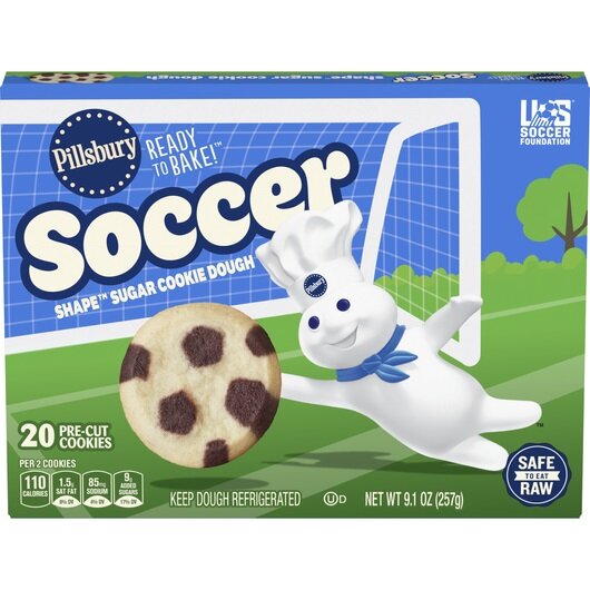 Pillsbury Just Dropped Soccer Ball Cookies and Honestly This Is a Whole Moment