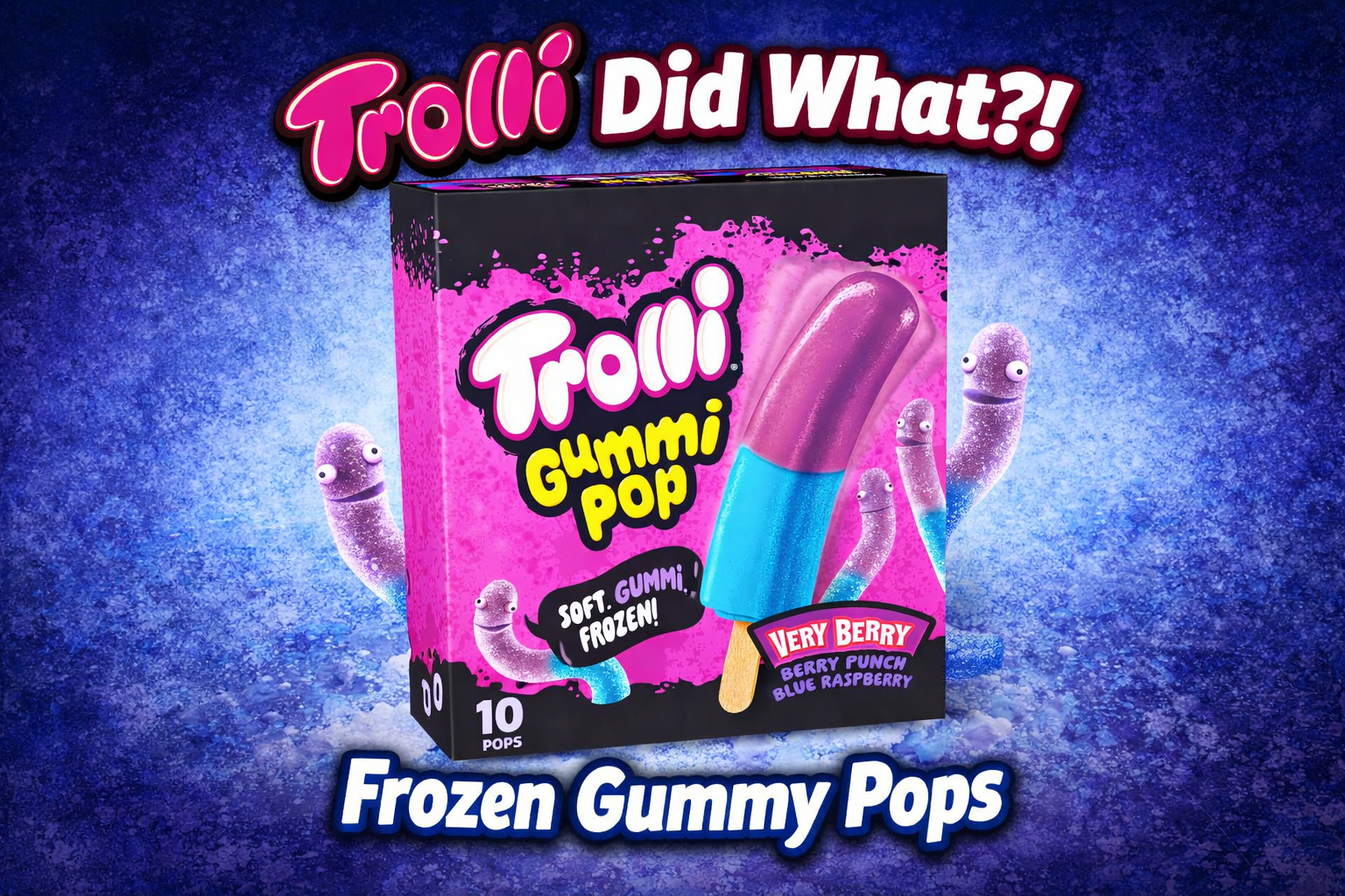 Trolli Made Frozen Gummy Pops And I’m Confused (But Interested)